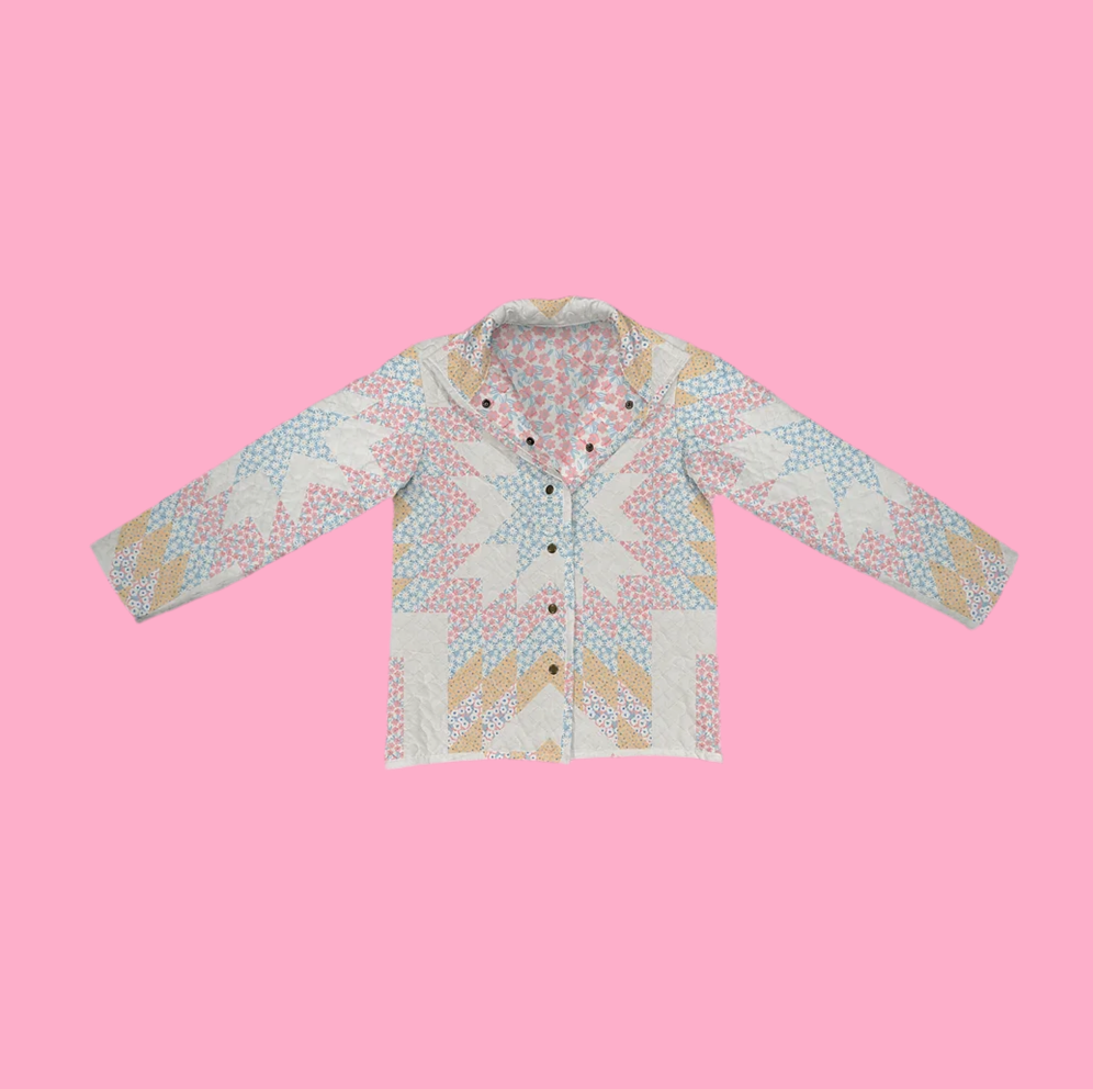 Adeline Patchwork Original Snap Jacket