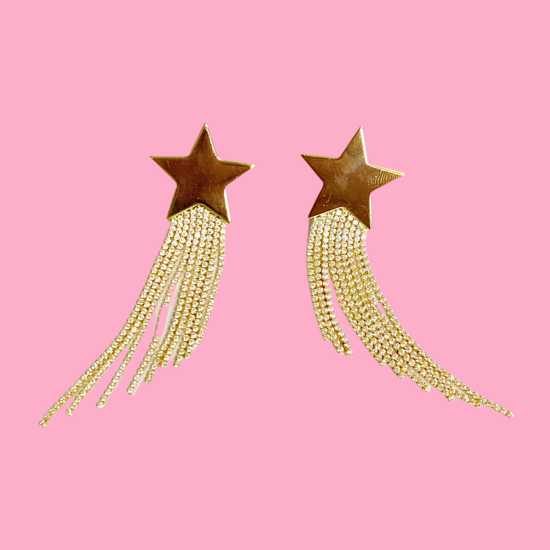 Star Shine Cascade Earrings