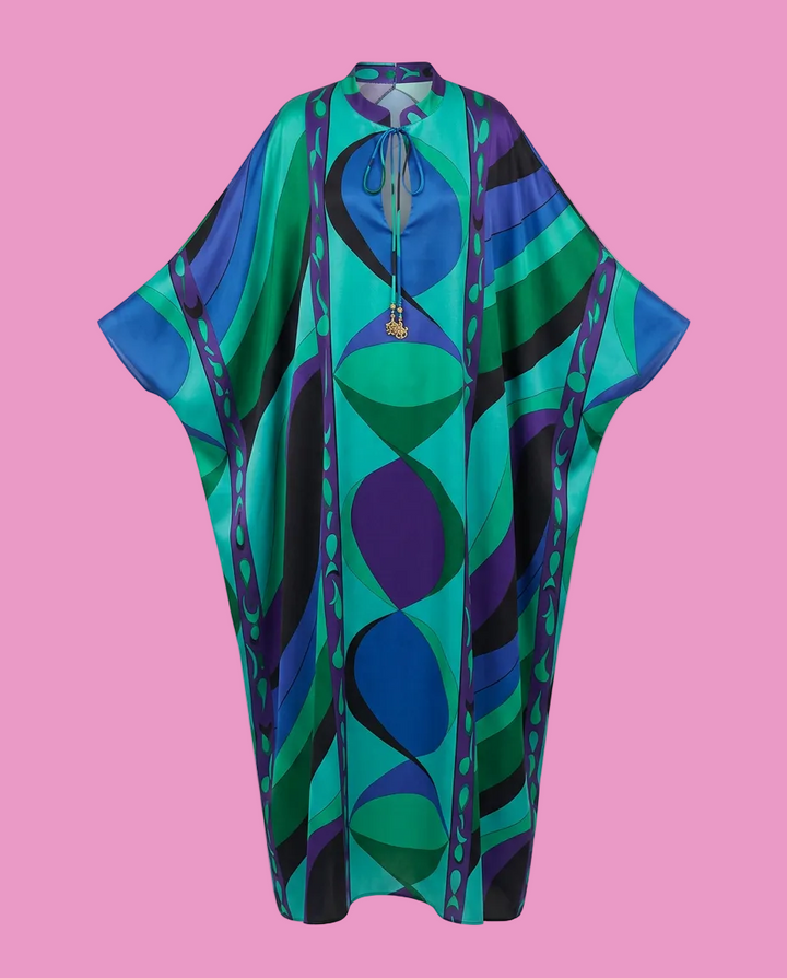 Limitless Printed Maxi Kaftan