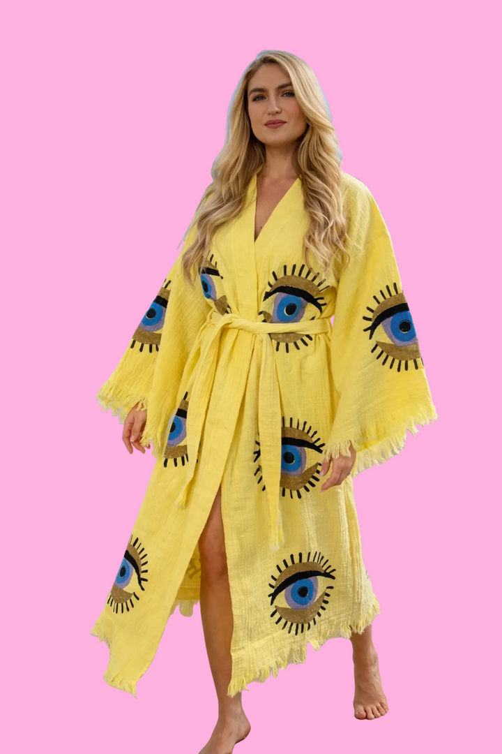 Gold Eye Kaftan Summer