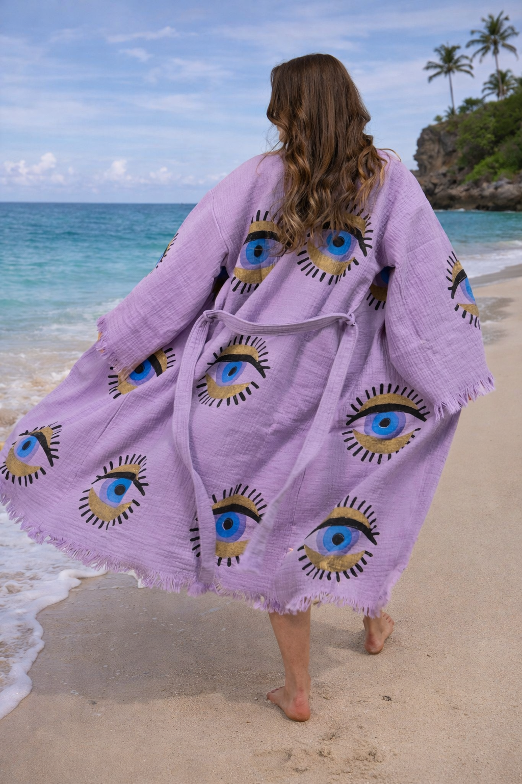 Gold Eye Kaftan Summer
