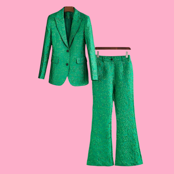 Patti Jacquard Suit Set