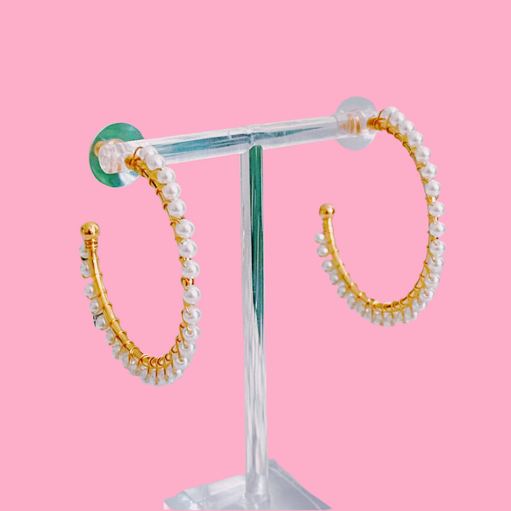 Julia Pearl Hoops