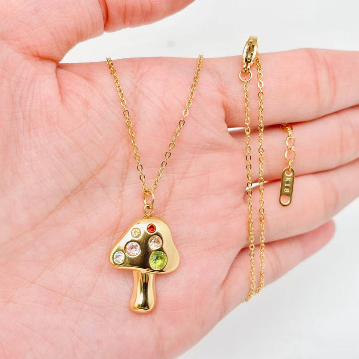 Mushroom Necklace