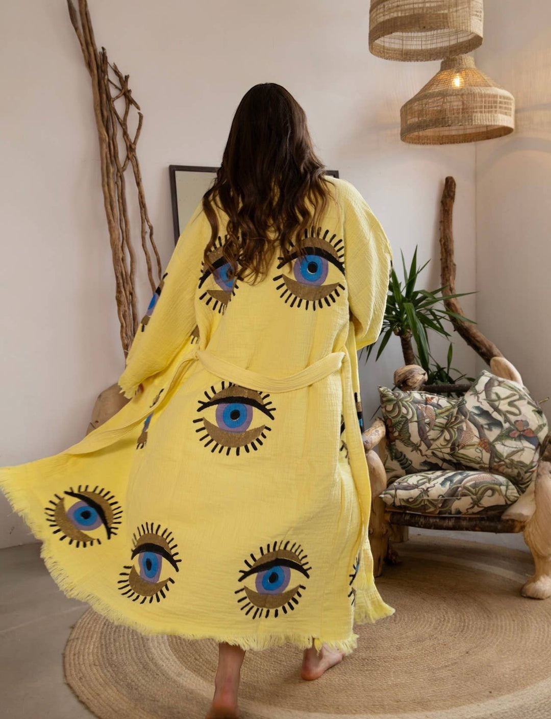 Gold Eye Kaftan Summer