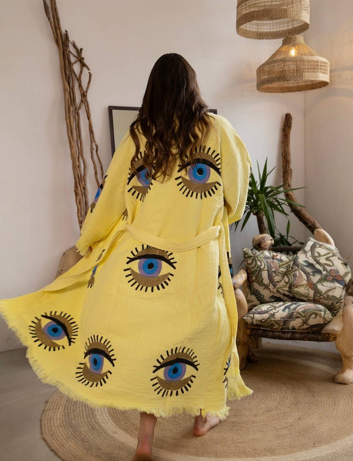 Gold Eye Kaftan Summer