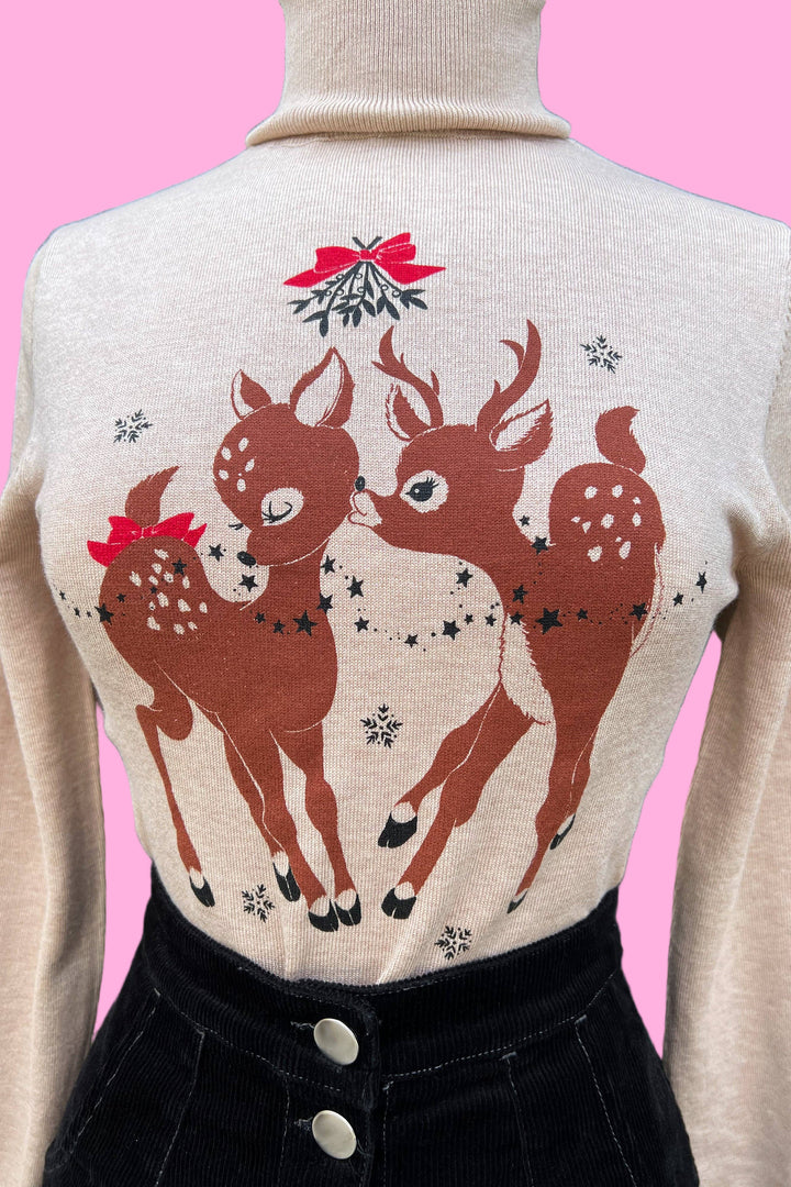 Mistletoe Kisses Turtleneck Sweater