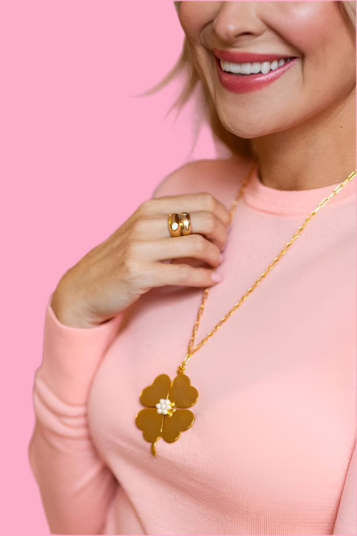 Genlyn Clover Statement Necklace