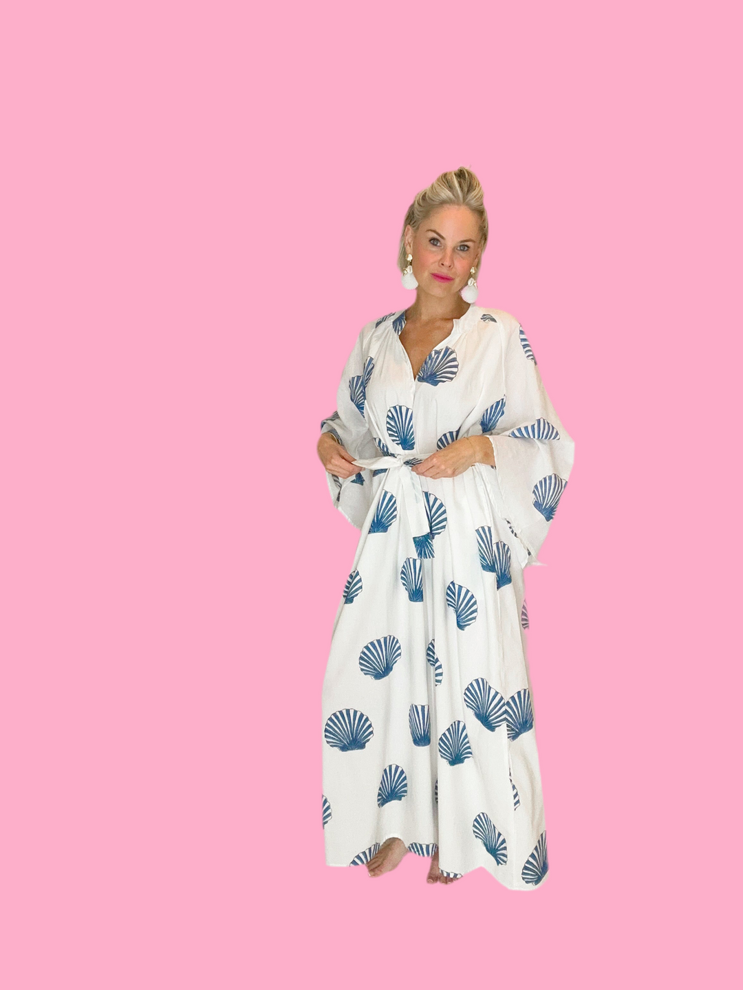 Sanibel Shell Caftan Dress 
