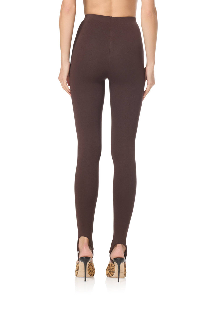 Jasmine Stirrup Legging - Espresso