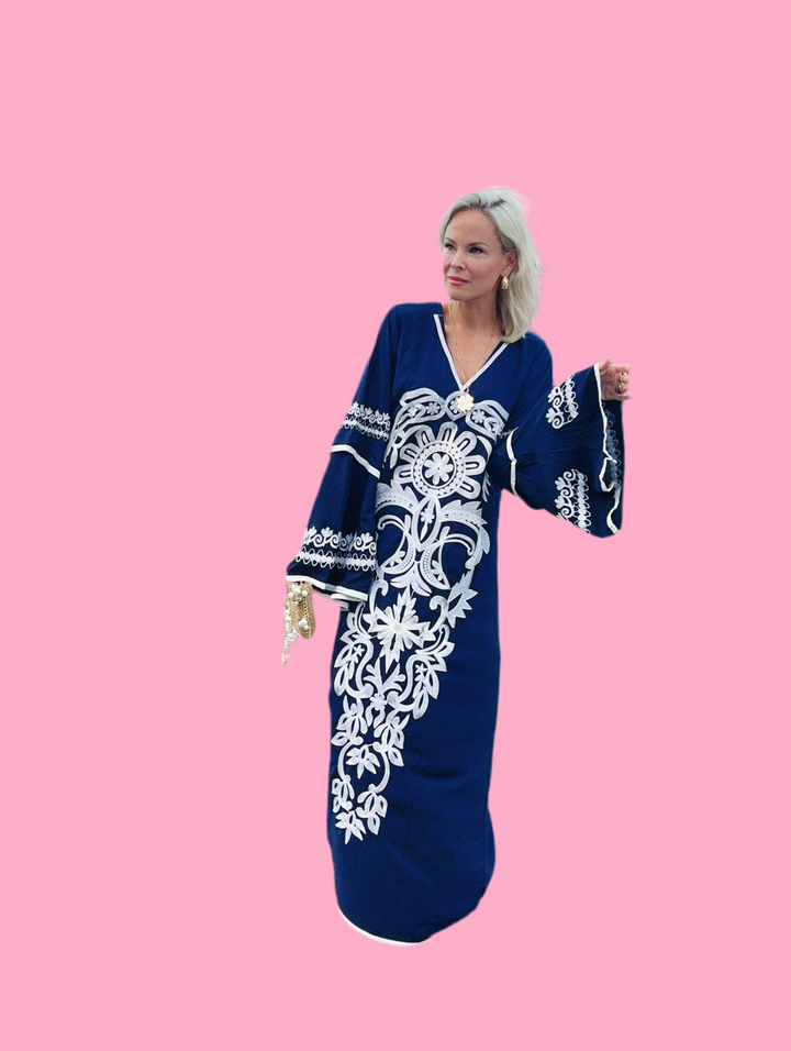 The Tory Embroidered Caftan
