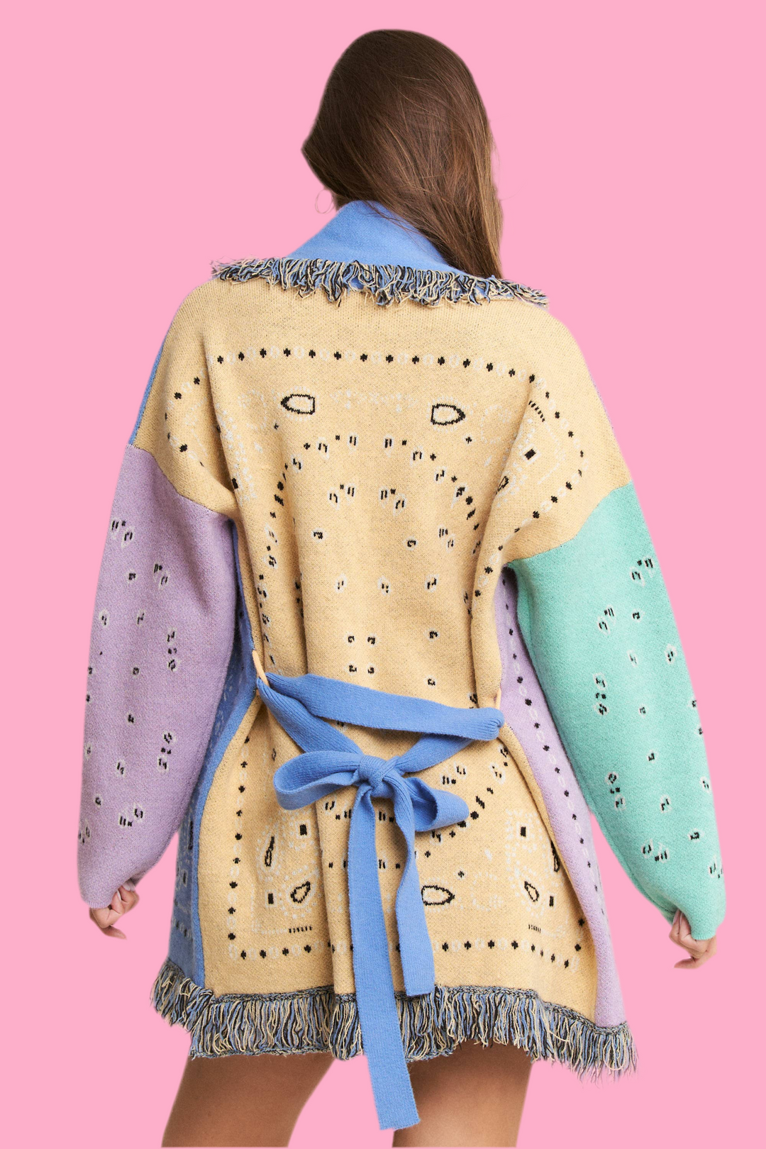 The Kelly Paisley Cardigan
