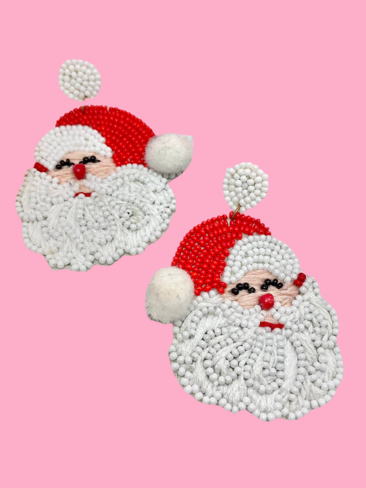 Santa Earrings