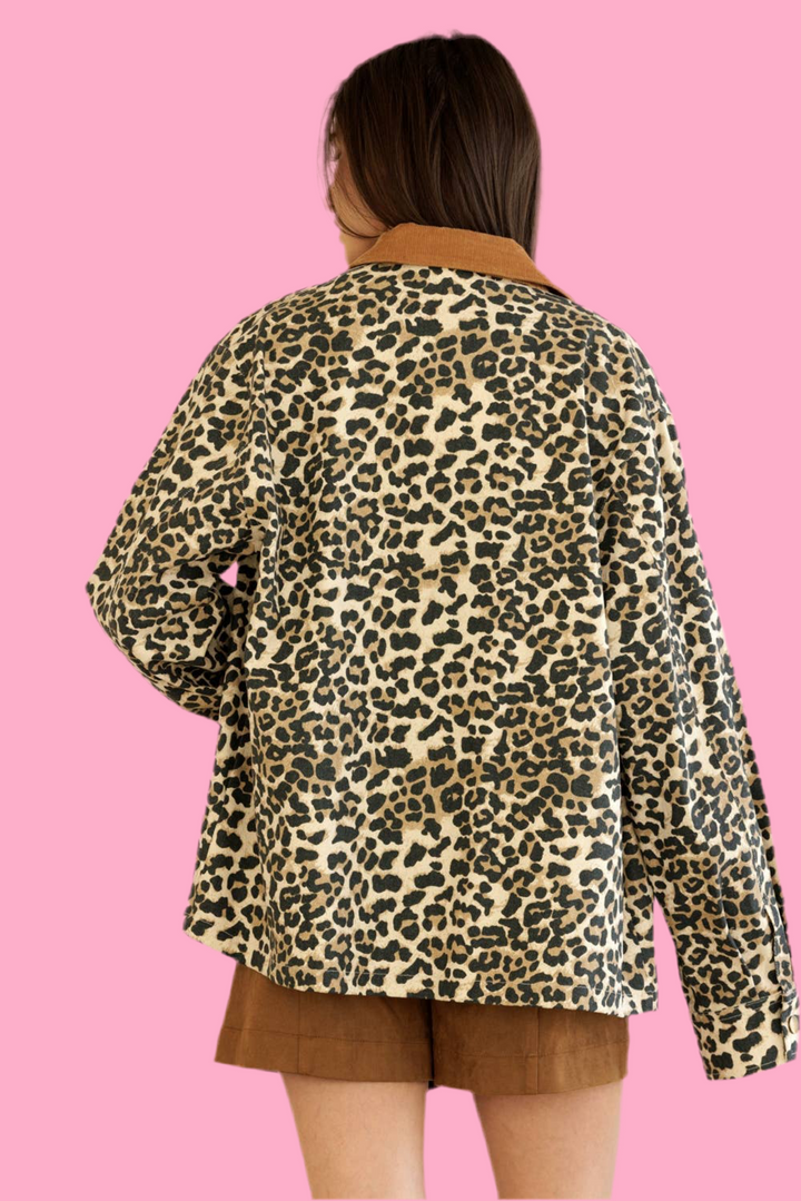 The Lizzie Leopard Jacket