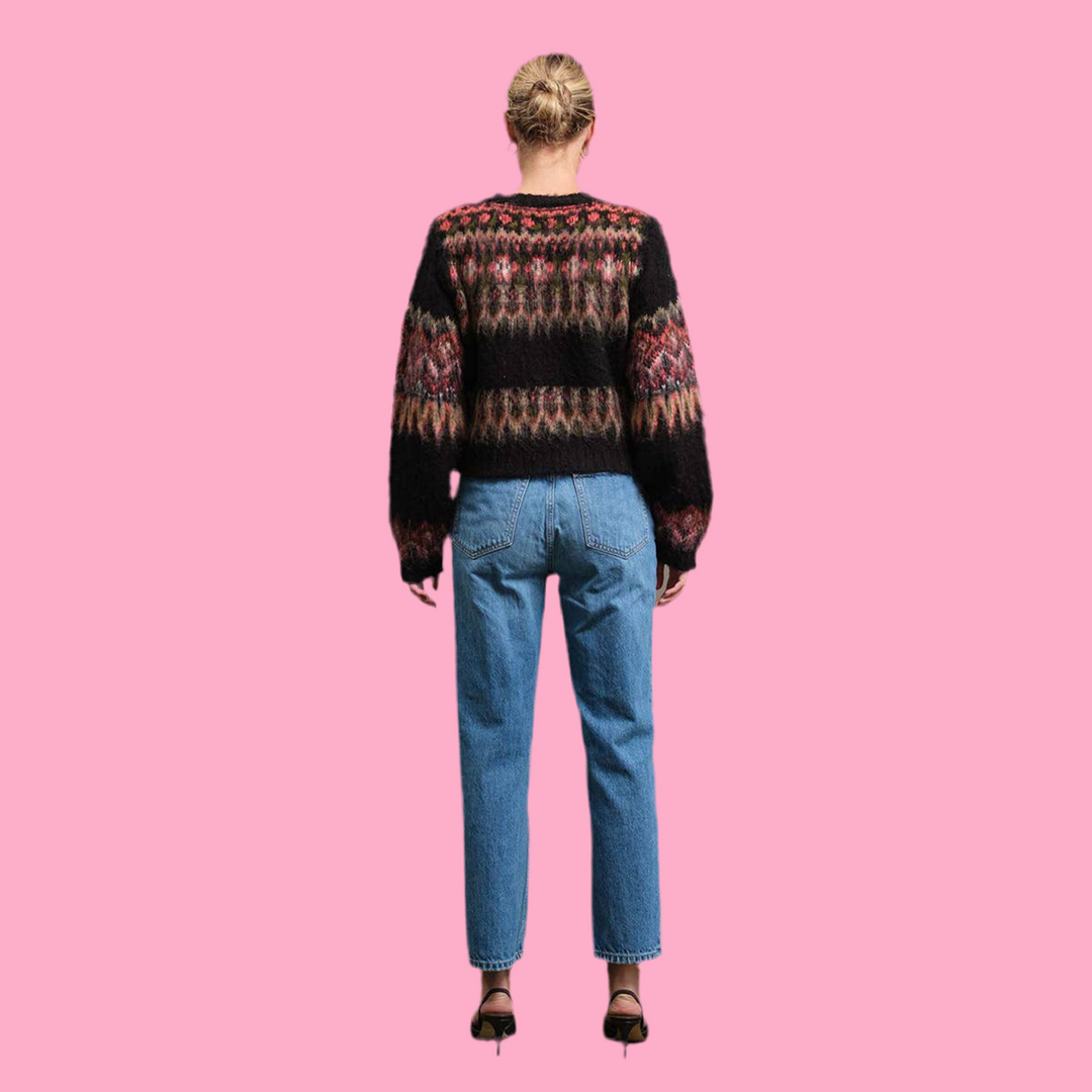 Farrah Fuzzy Knit Cardigan