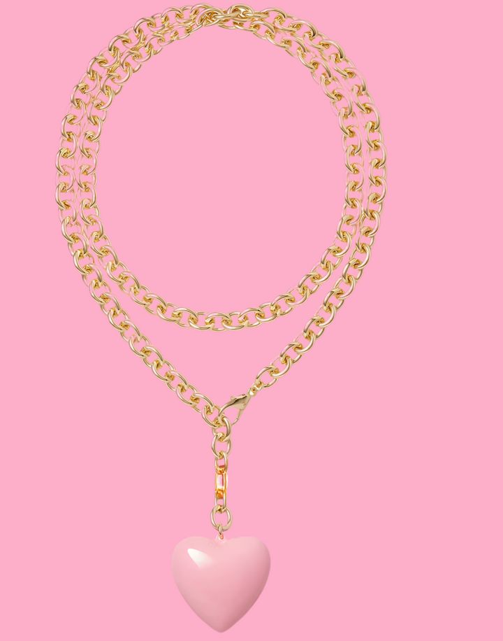 Amour- The Heart Pendant- This is Playful and Colour