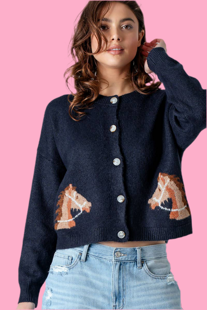 Winny Horse Cardigan