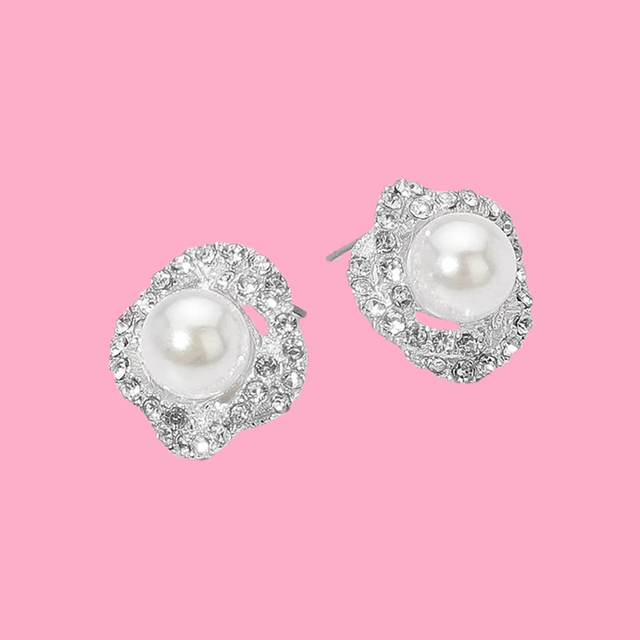 The Rona Pearly Sparkle Stud