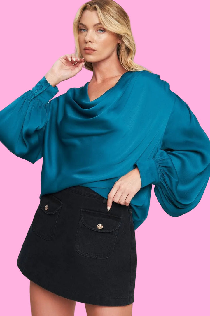 The Teal Blouse