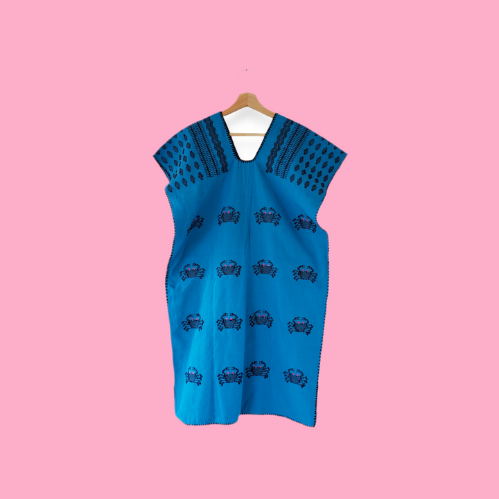 Crab Huipil  Kaftan