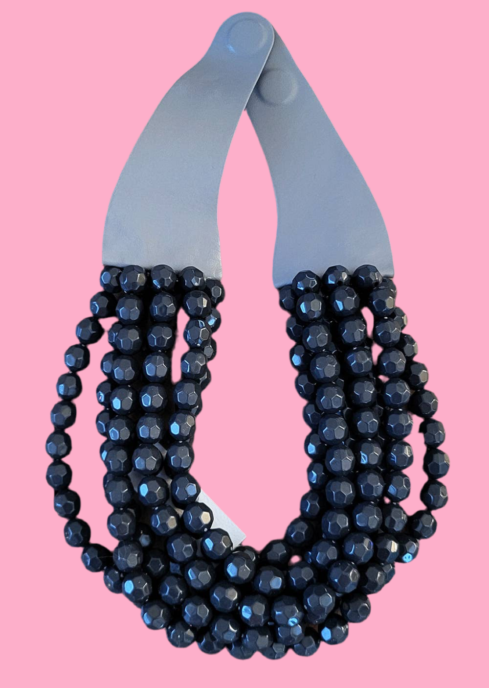 CHUNKY BEADED LAYERED NECKLACE – Teggy French