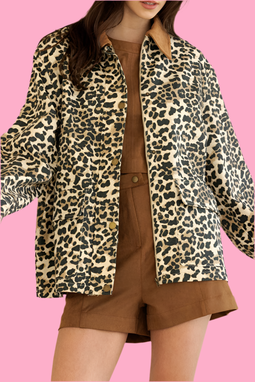 The Lizzie Leopard Jacket