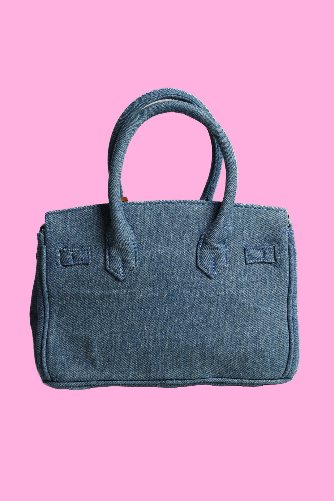 Sundaze Denim Tote Blue Small