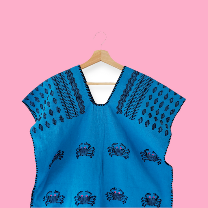 Crab Huipil  Kaftan