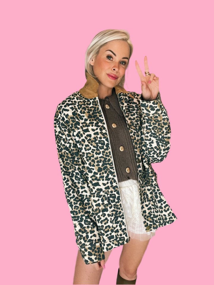 The Lizzie Leopard Jacket