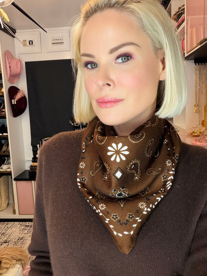 The Paisley Bandana Scarf
