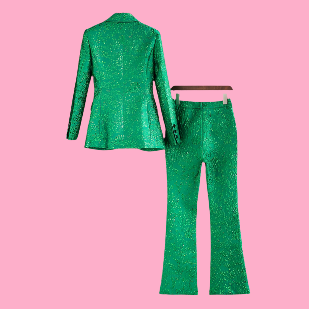 Patti Jacquard Suit Set