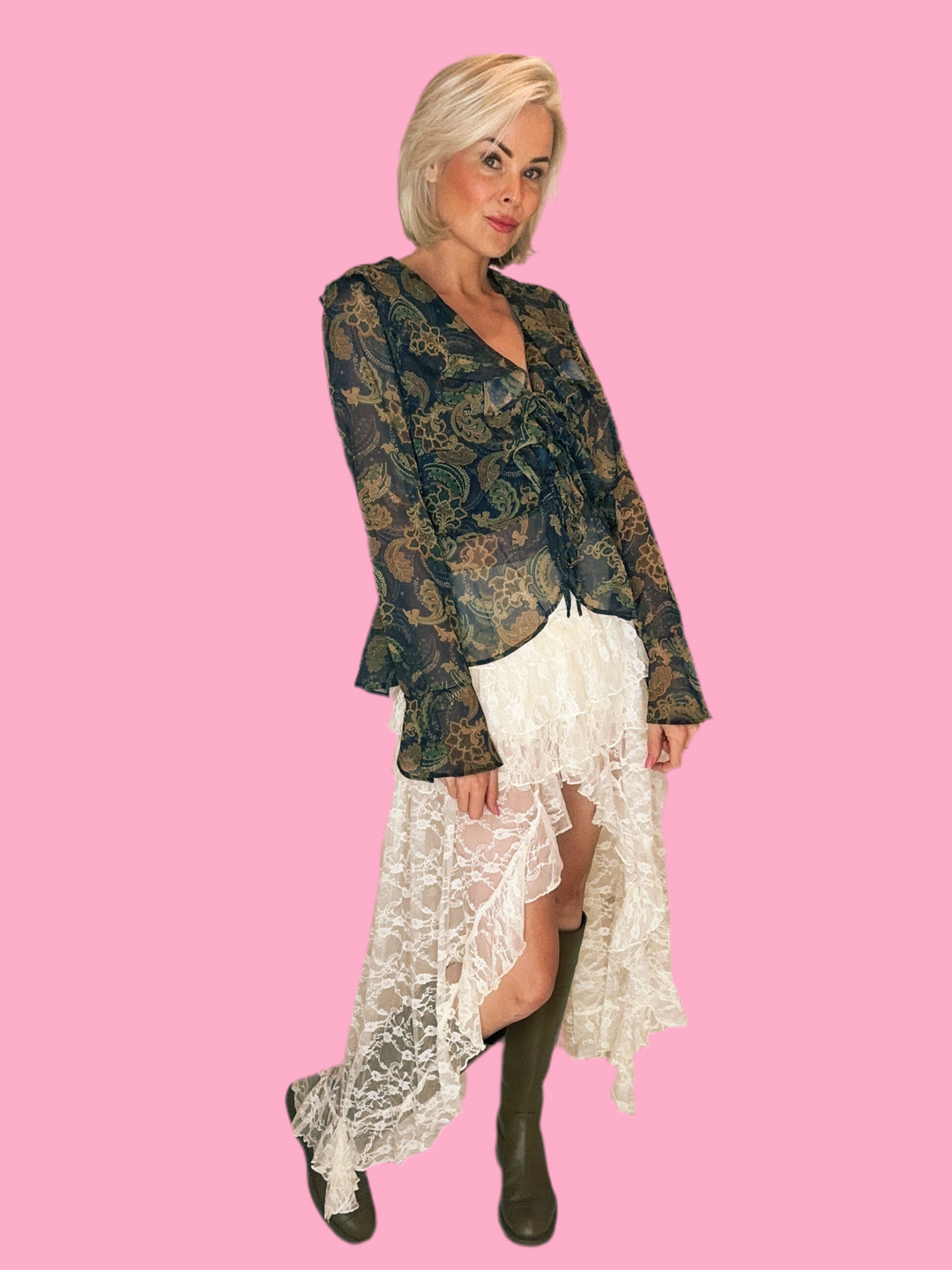 The Lola Lace Skirt