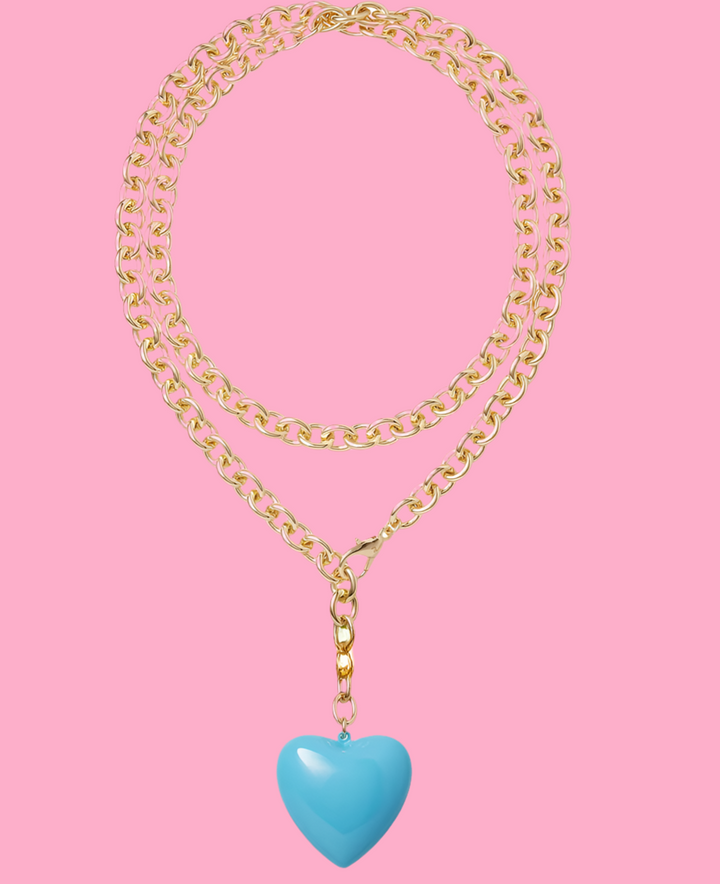 Amour- The Heart Pendant- This is Playful and Colour