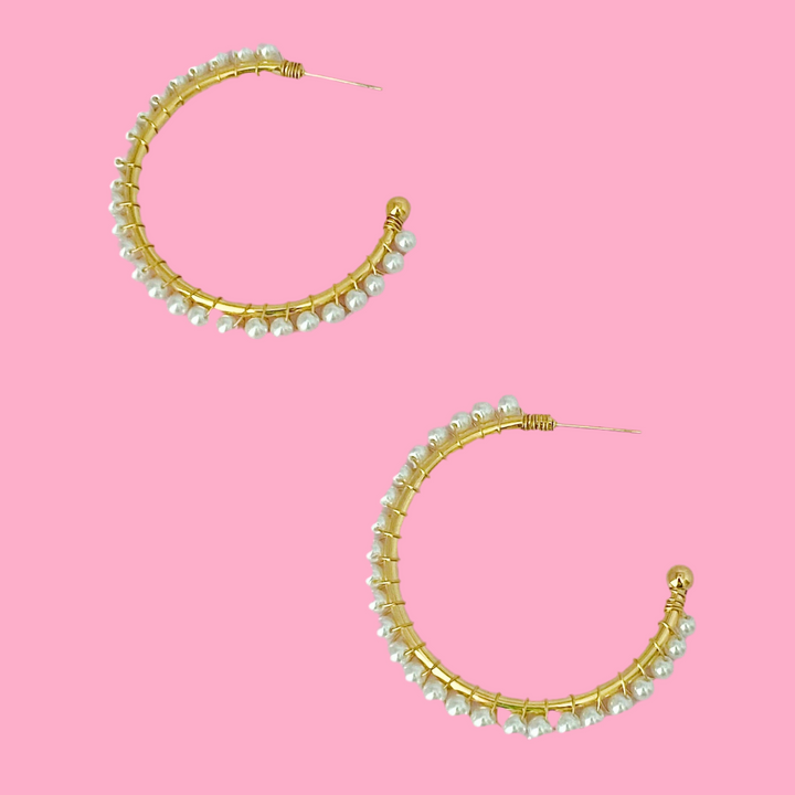 Julia Pearl Hoops