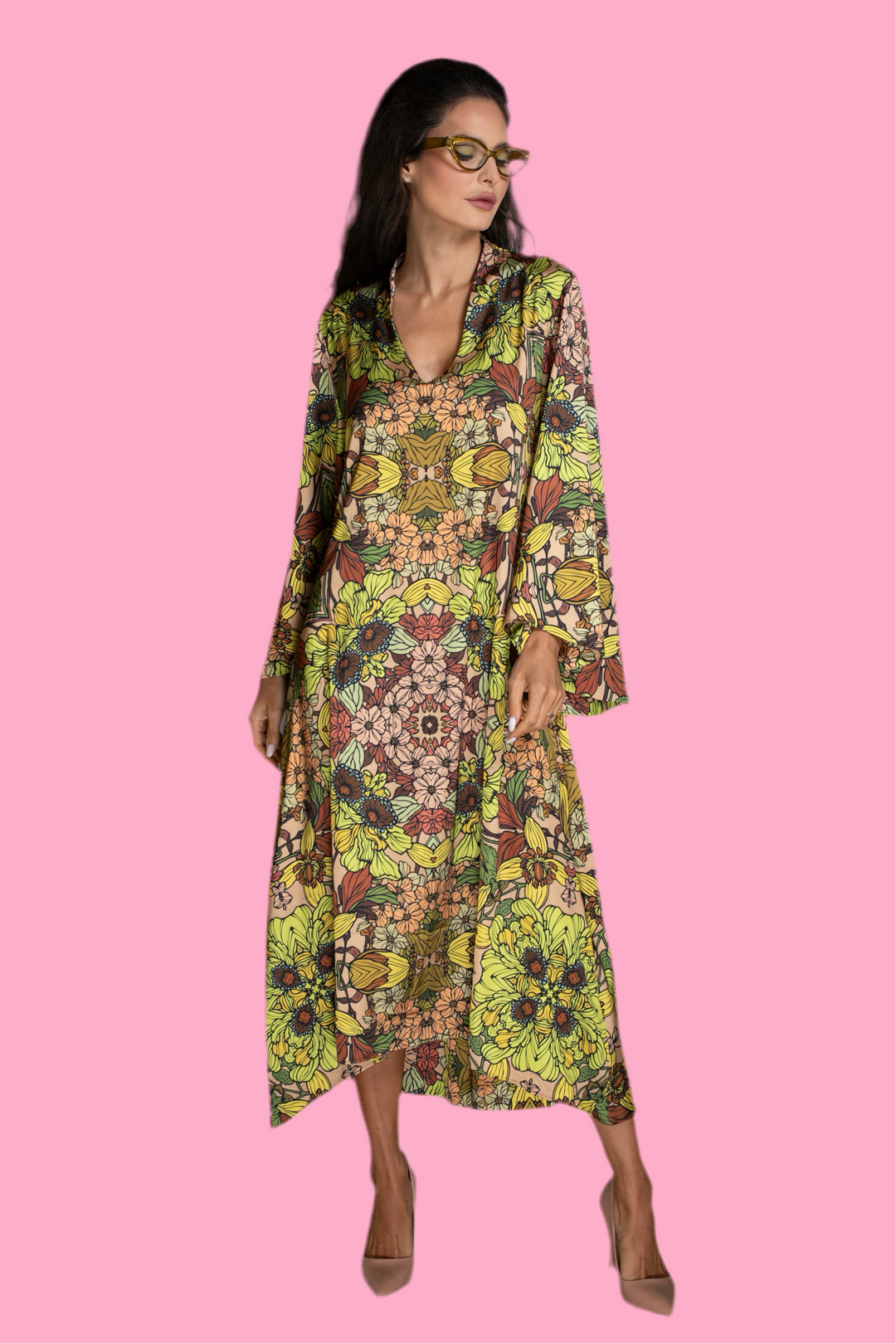 Golden Garden Kaftan