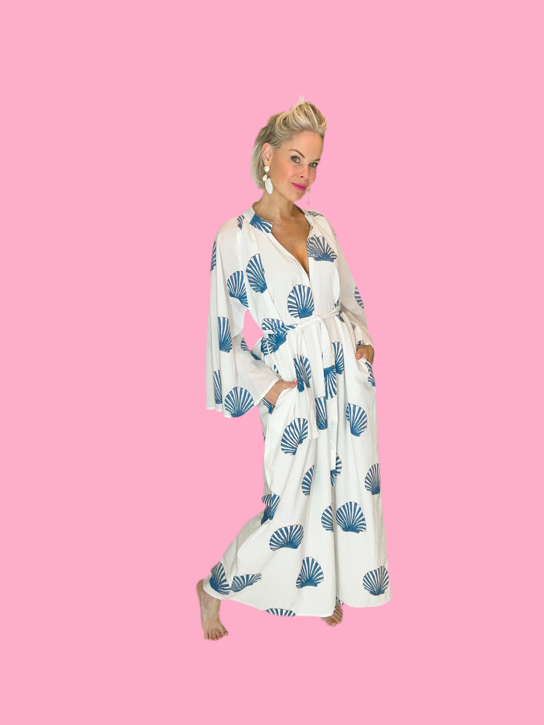 Sanibel Shell Caftan Dress 