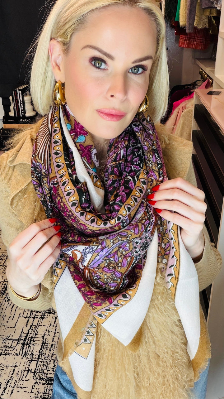 The Patricia Oversized Wrap Scarf