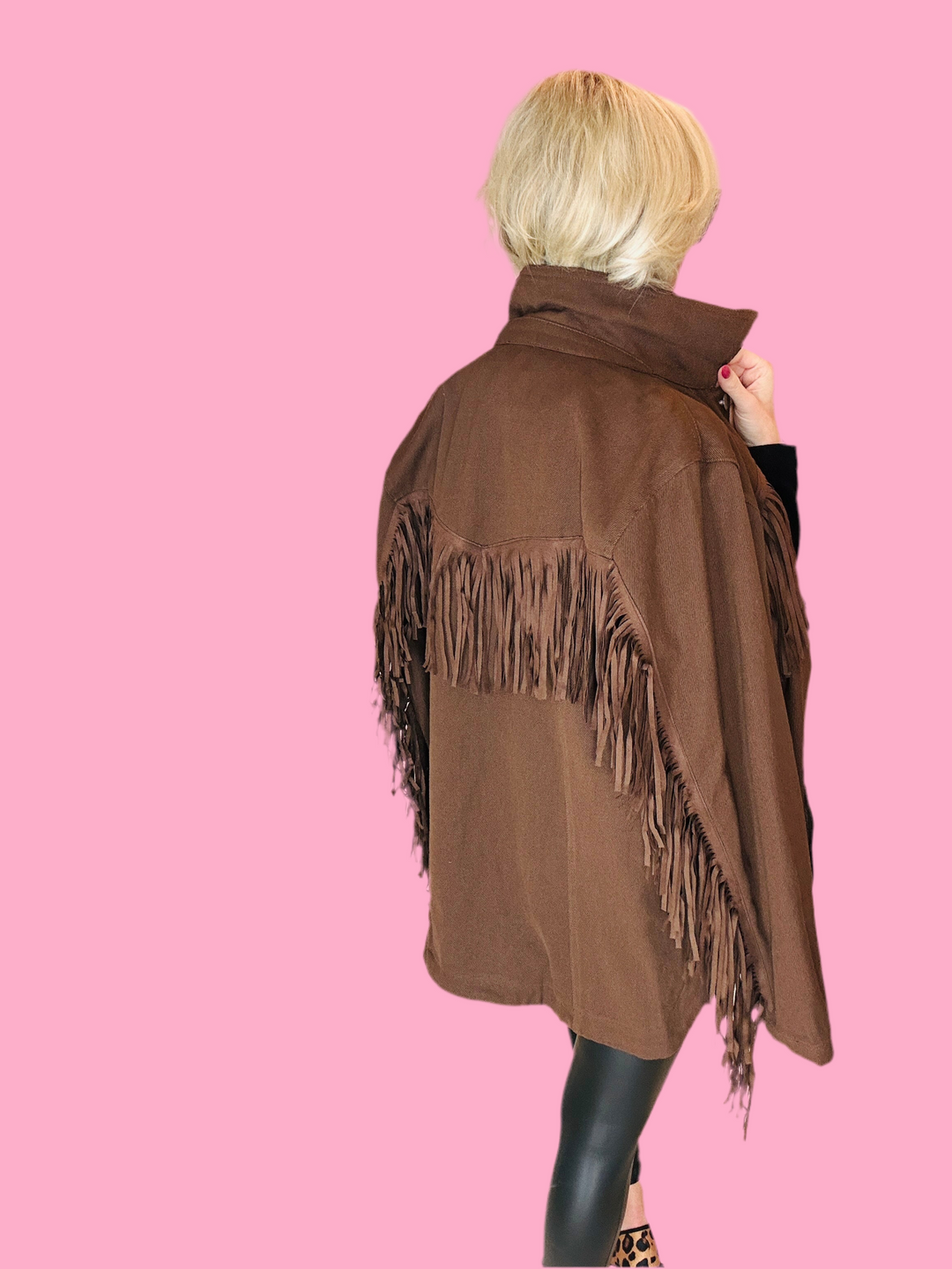 The Denny Fringe Denim Jacket