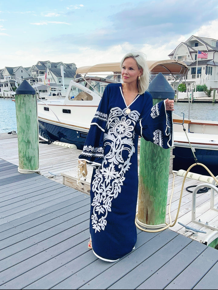 The Tory Embroidered Caftan
