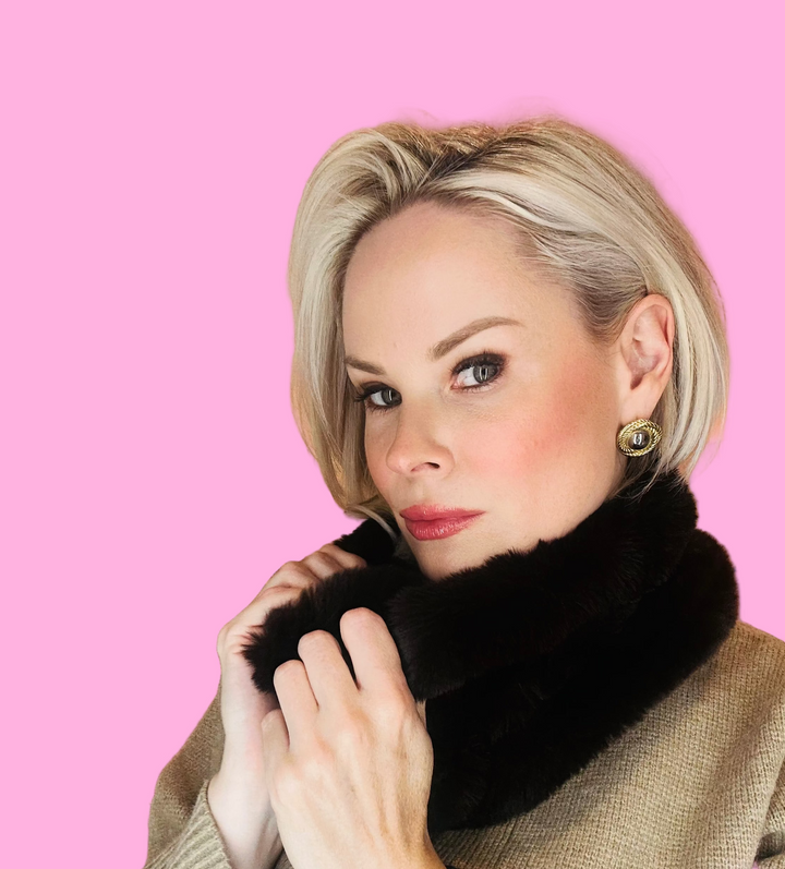 Faux Fur Snood Scarf