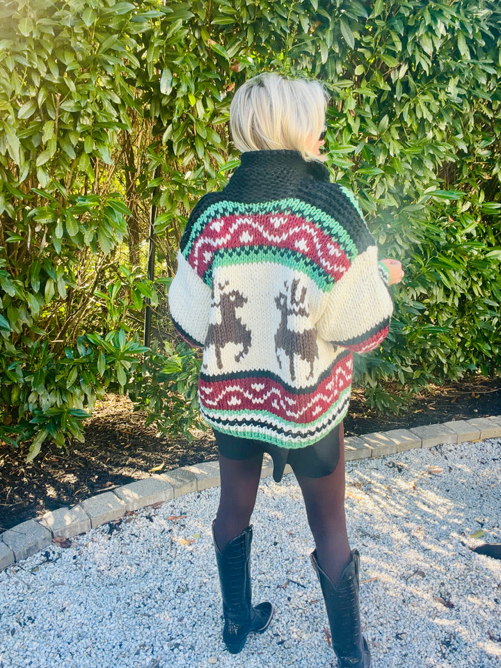 Chunky Toggle Cardigan