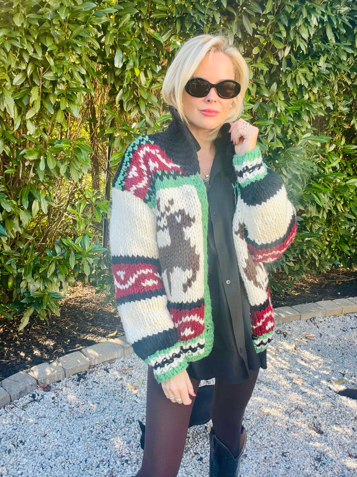 Chunky Toggle Cardigan