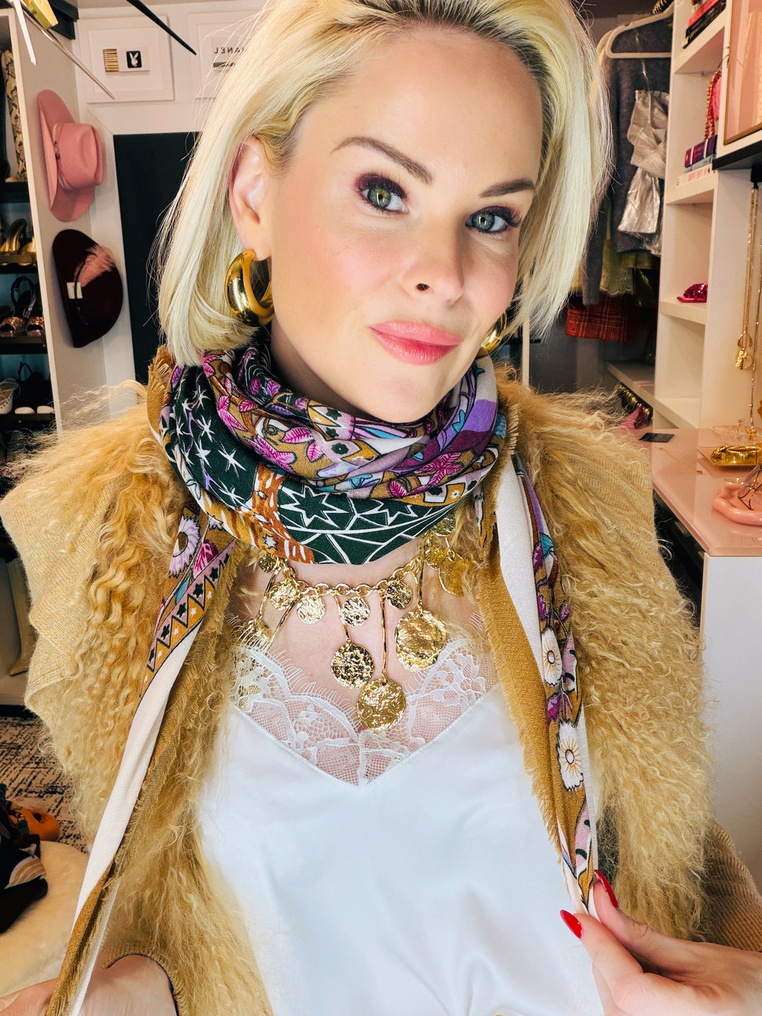 The Patricia Oversized Wrap Scarf