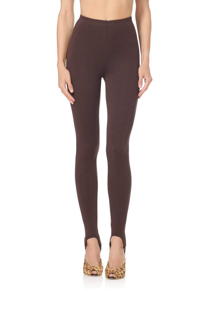 Jasmine Stirrup Legging - Espresso