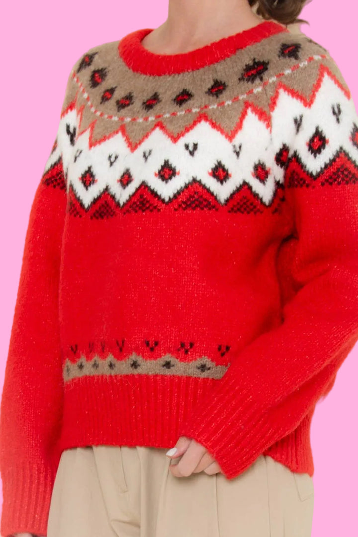 The Casey Fair Isle Sweater