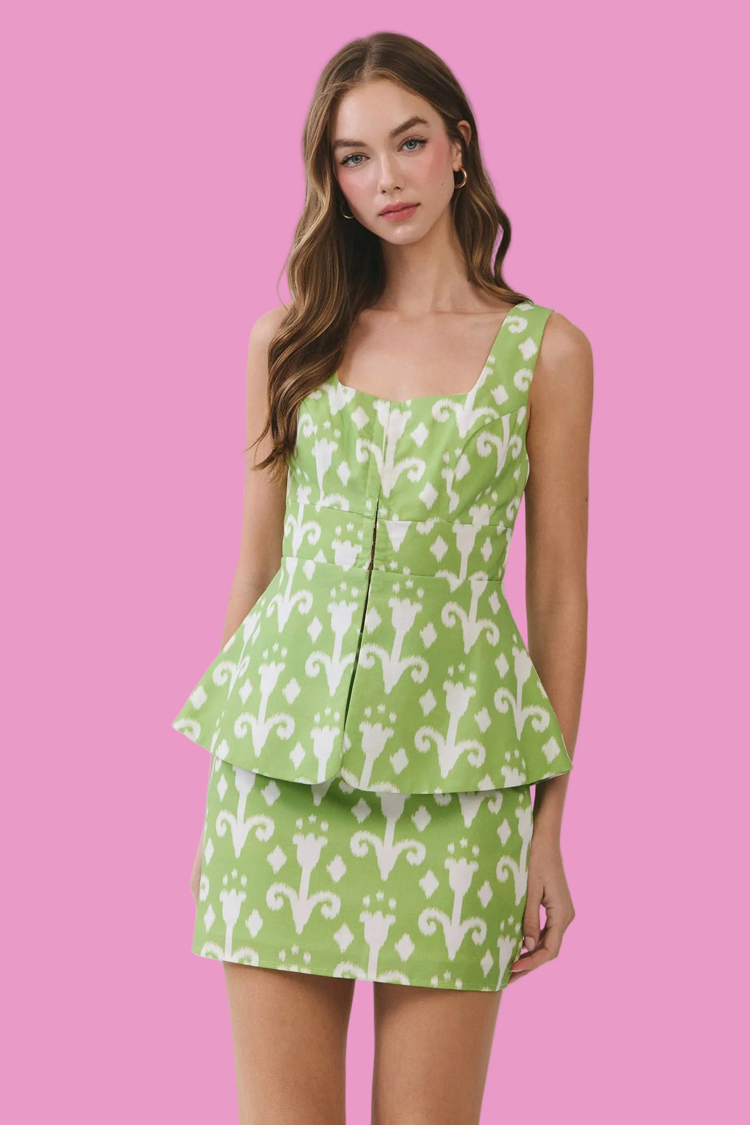 The Hadley Peplum Top