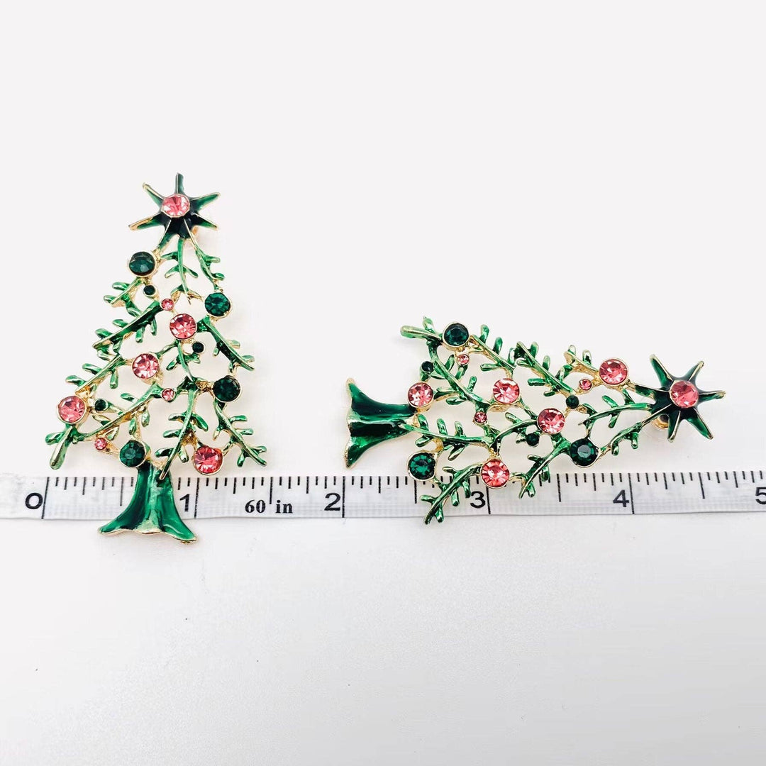 The Beverly Hills Christmas Tree Earrings
