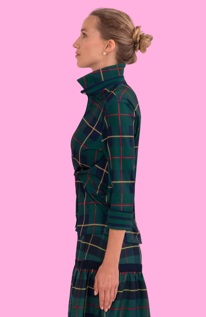 Twist & Shout Top - Plaidly Cooper